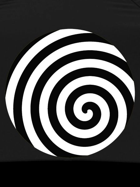 Black and White Spiral
