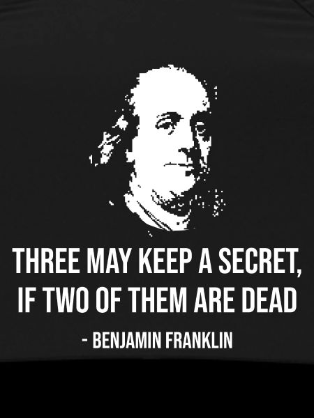 Citation secrète de Benjamin Franklin