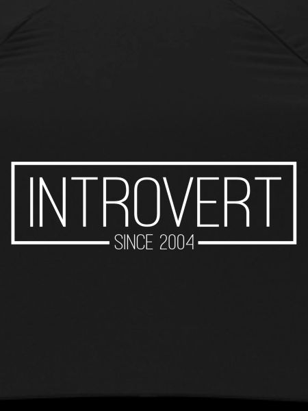 Introvert since 2004 white