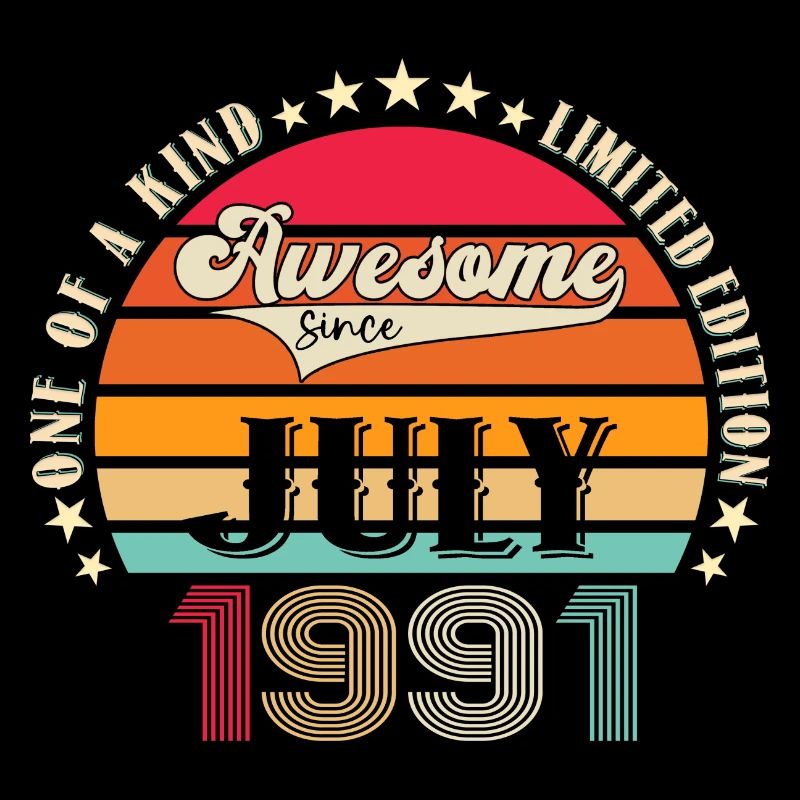 Awesome since August 1991 31. Geburtstag Geschenk