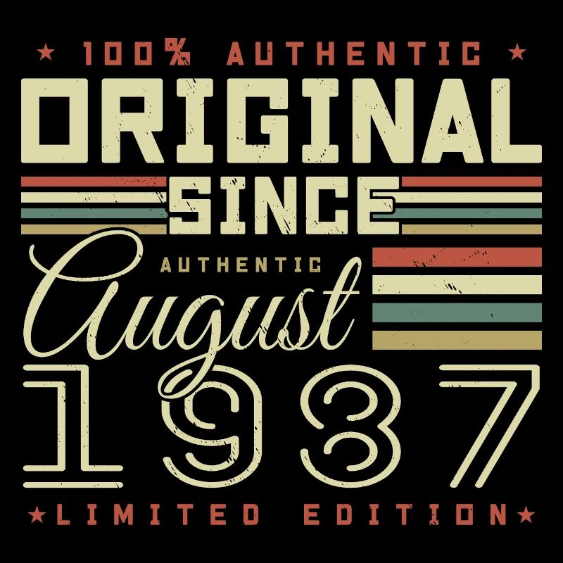 Août 1987 Retro Août 1987 Août 1987 Anniversaire