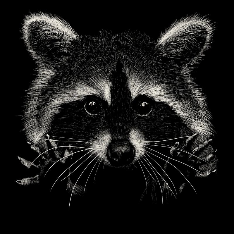 Waschbär