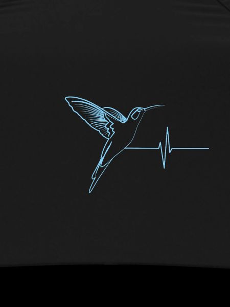 Hummingbird effect heartbeat blue