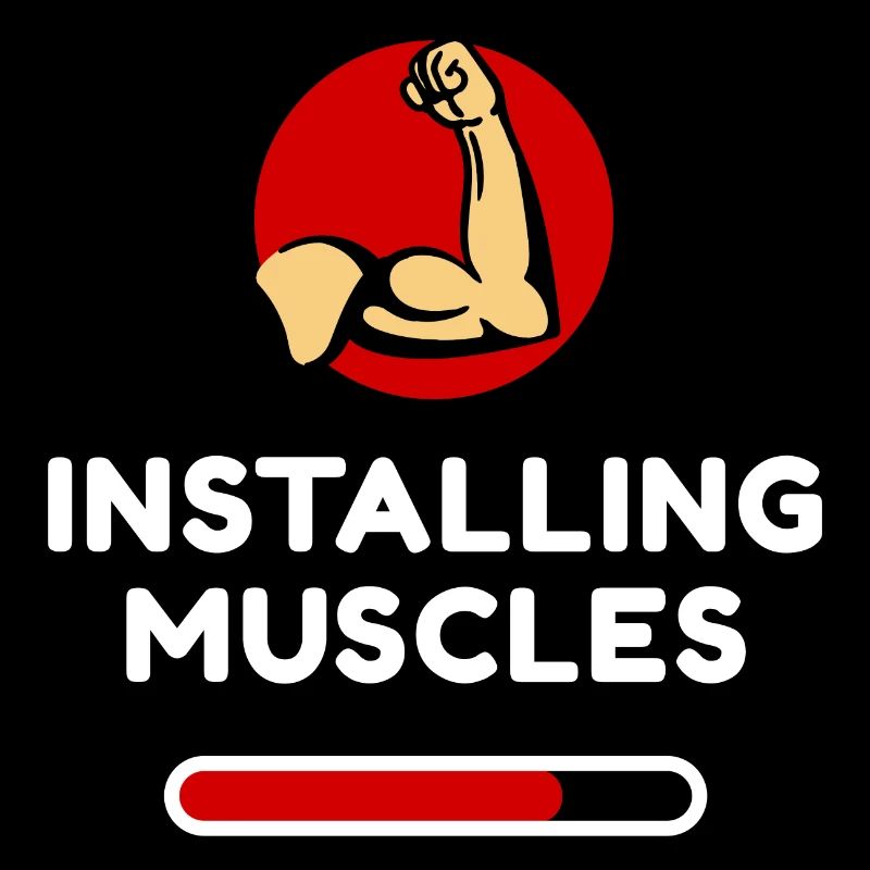 Muscles Toning Workout Funny Statement Fun