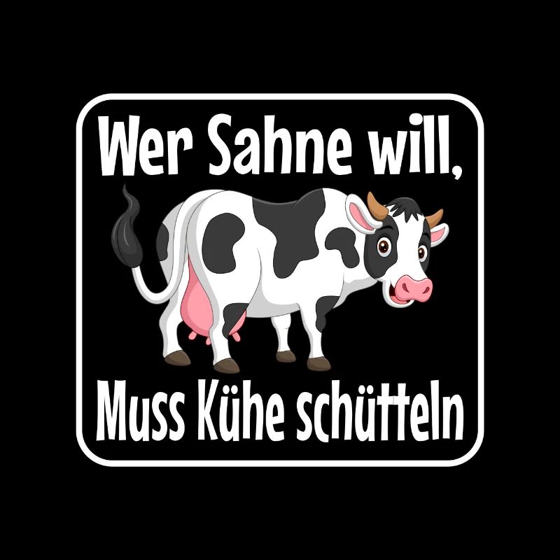Wer Sahne will, muss Kühe schütteln