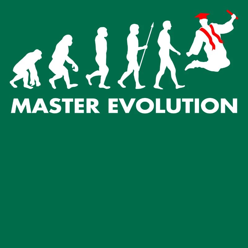 Master Evolution Entwicklung Schulabschluss Diplom