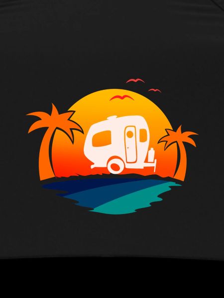 Camper camping