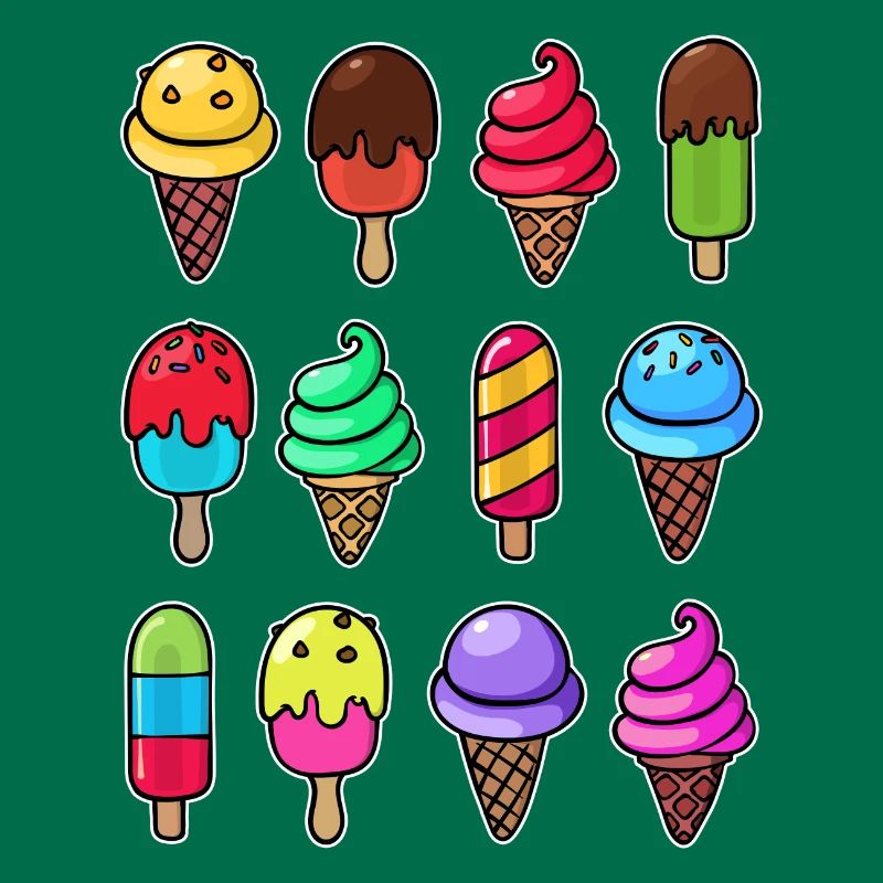 Glace Crème Glacée Snacking Summer Sun Vacation Chilling