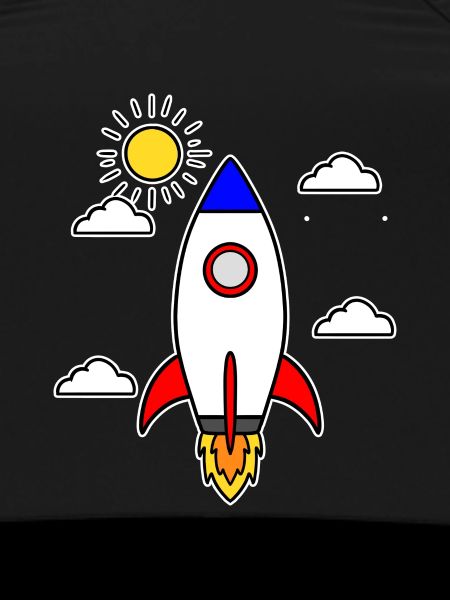 Schulstart Rakete Raumschiff Schulbeginn Schule