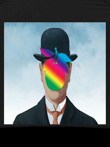 Rainbow Apple-Man