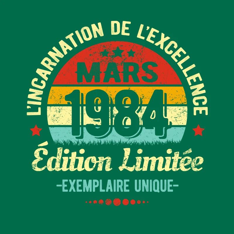 MILLÉSIME MARS 1984 ÉDITION LIMITÉE