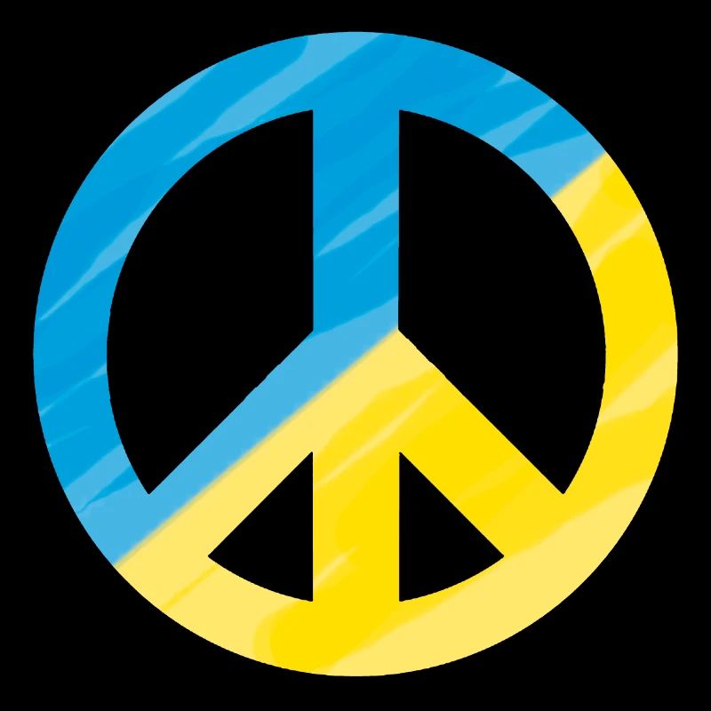 Peacezeichen, Friedenszeichen, Frieden, Ukraine