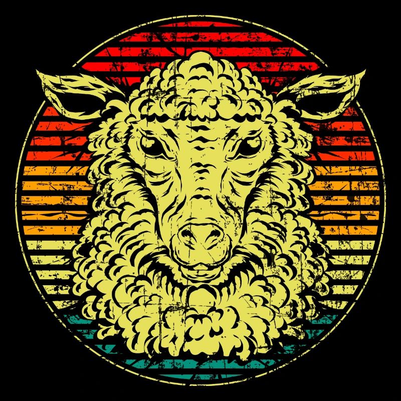 Mouton rétro