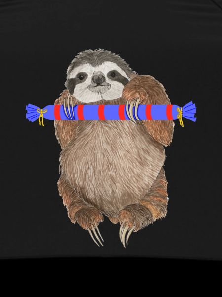 Sloth with gift
