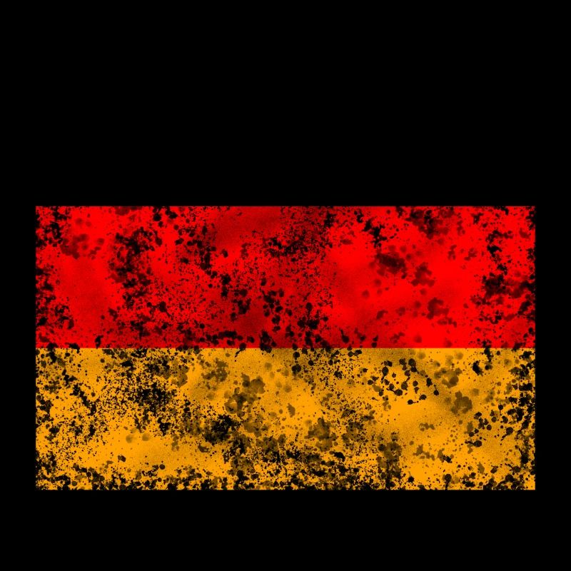 Germany Flag Vintage with Crunsh Effect