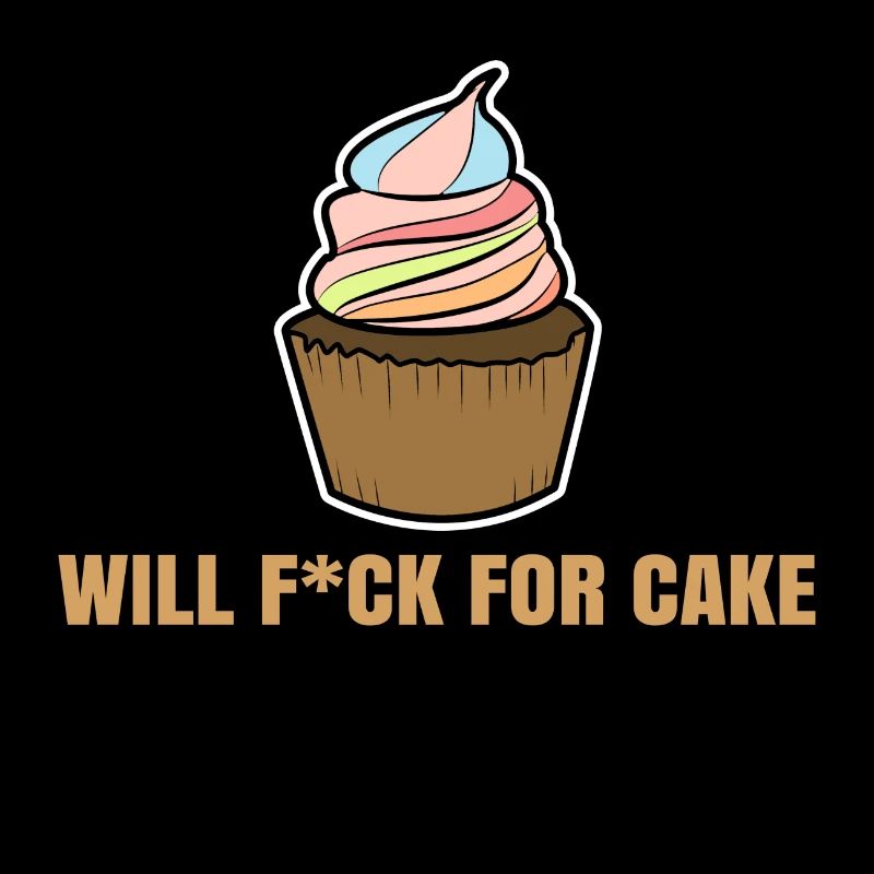 Cake Humorous Candy Statement Cupcake