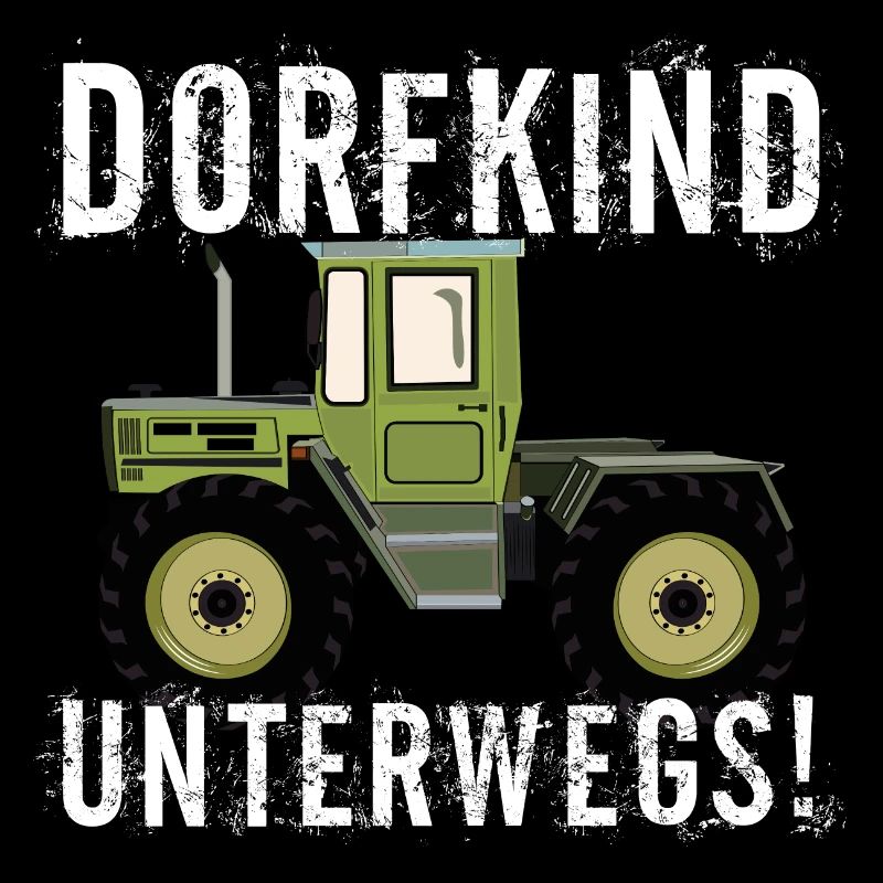 Dorfkind unterwegs - Unimog - MB Trac - Oldtimer