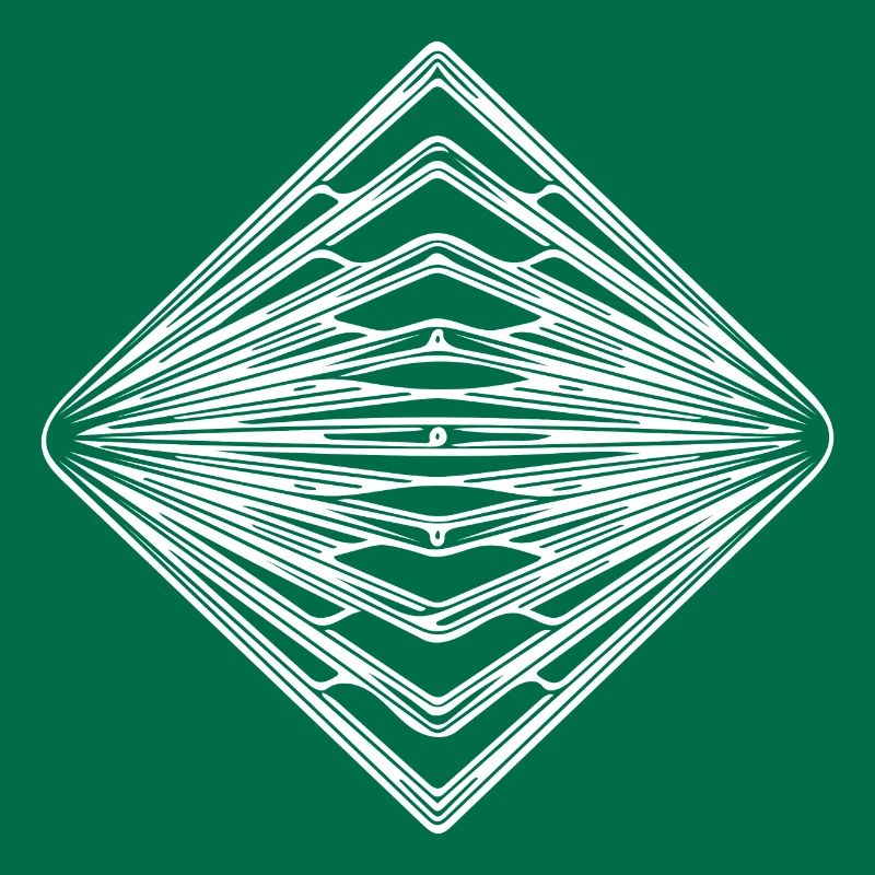 Geometric Vintage Triangle Pattern