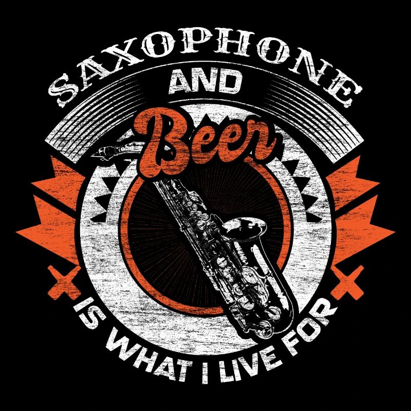 Saxophon Jazz Musiker Geschenk