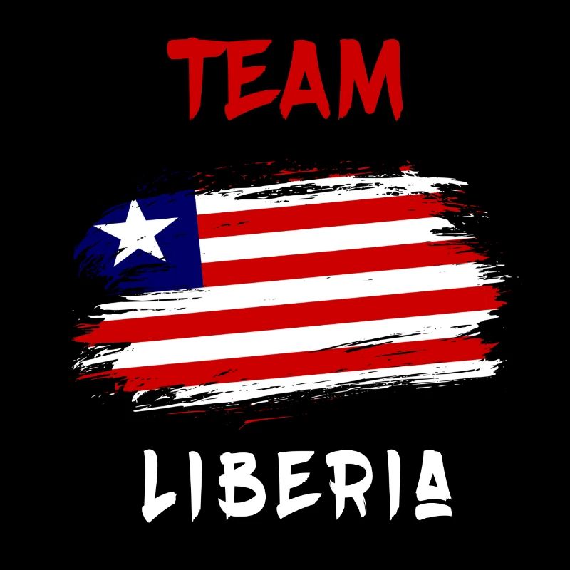 Team Liberia flag design