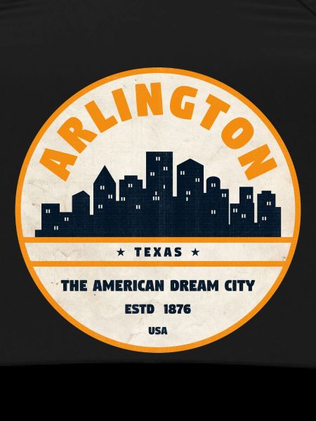 Arlington Skyline Retro Badge