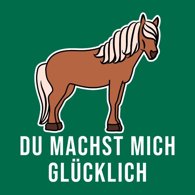 Pferde Cool Statement Pferdenarr Isländer