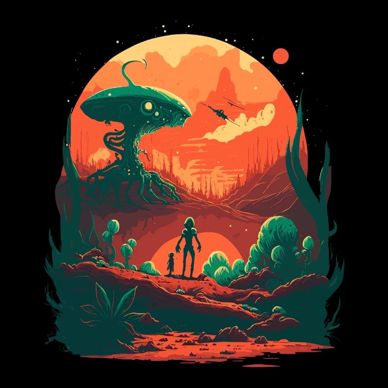 Seltsamer Alien