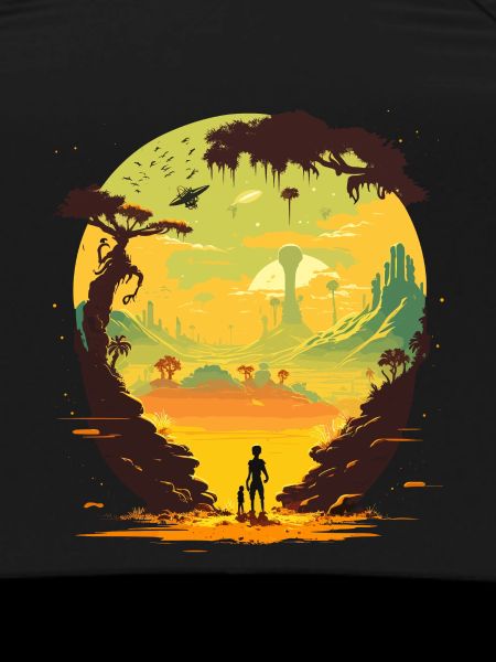 Yellow Alien World
