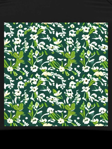 White flower pattern