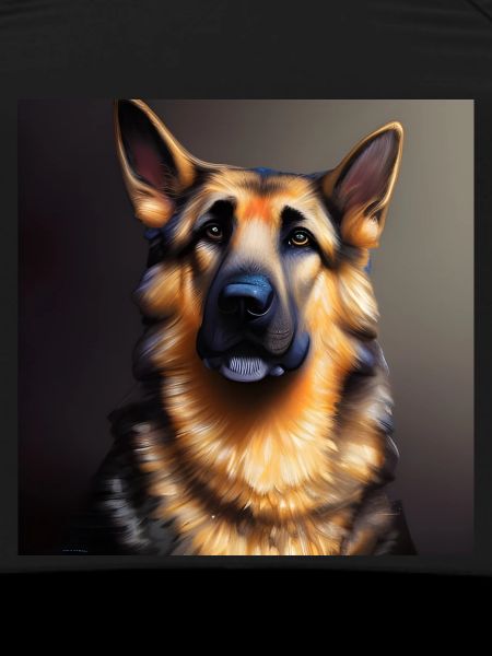German Shepherd artwork