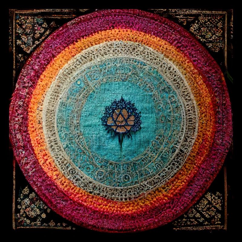 Boho Mandala Abstract