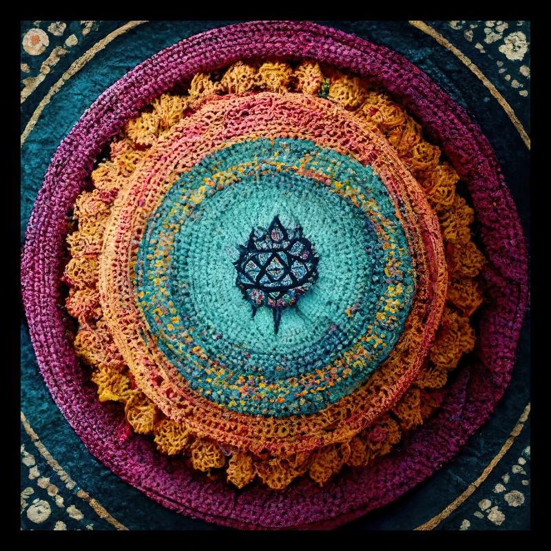Boho Mandala Abstract
