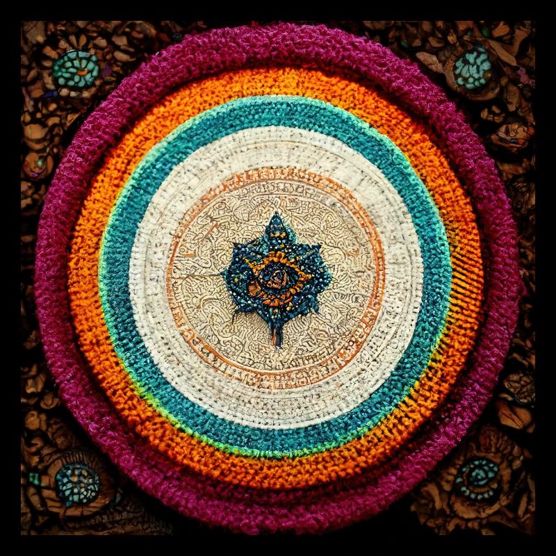 Boho Mandala Abstract