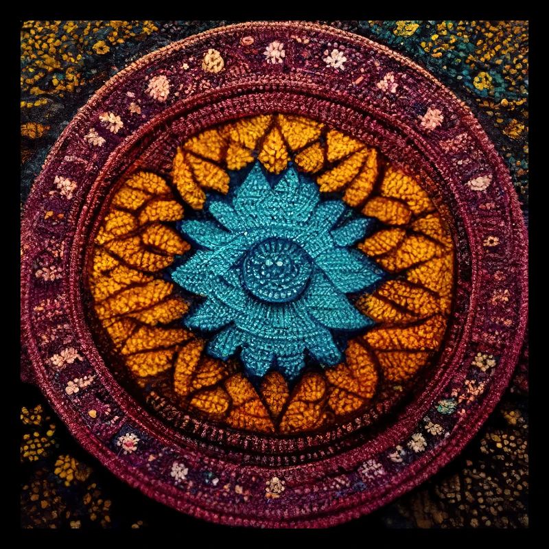 Boho Mandala Abstract