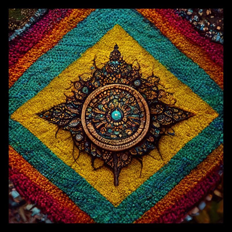 Boho Mandala Abstract