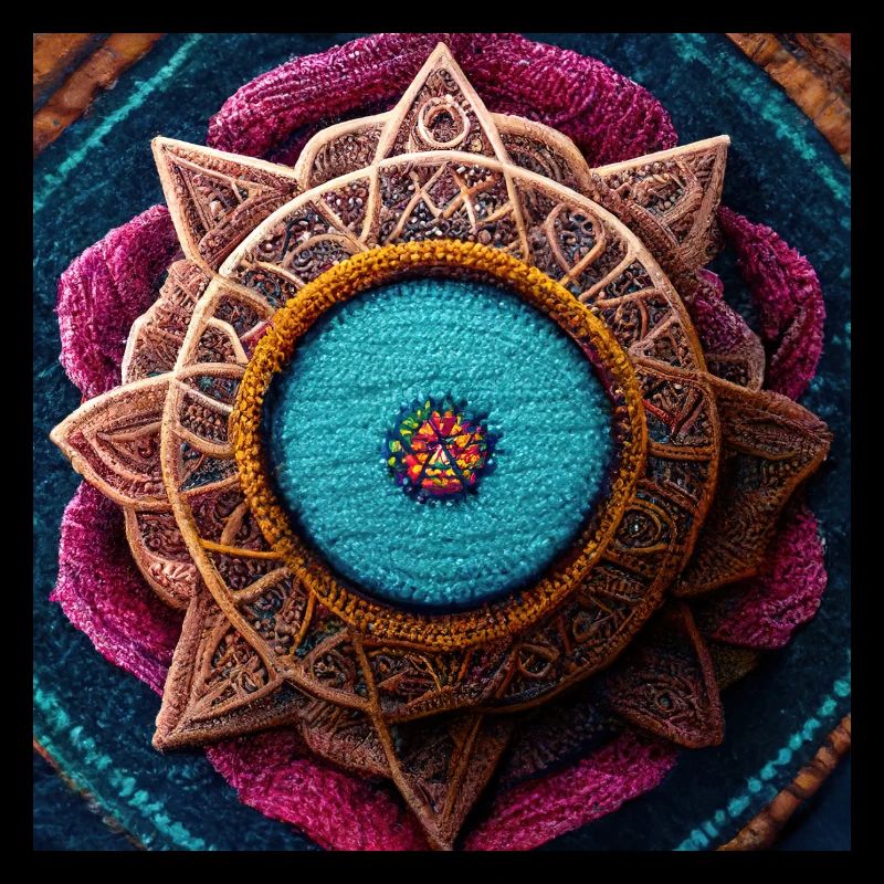 Boho Mandala Abstract