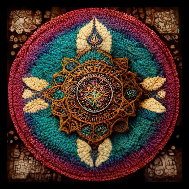 Boho Mandala Abstract