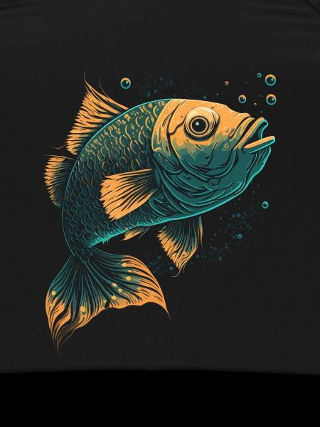 Fish Fan Illustration