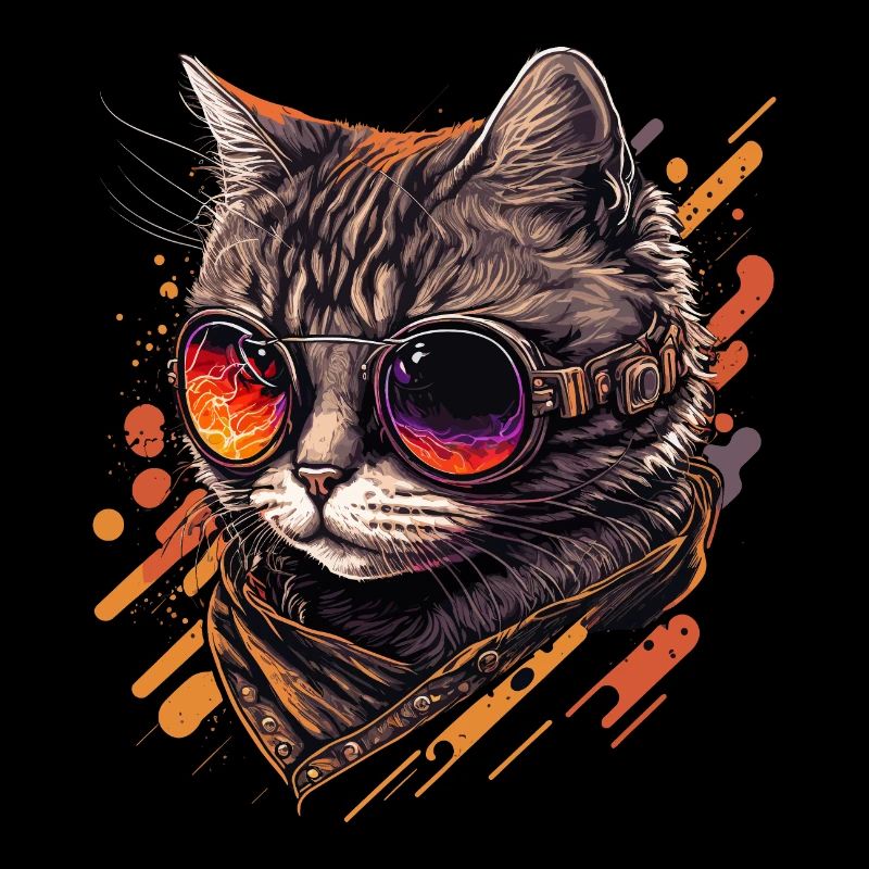 Vintagepunk Cat
