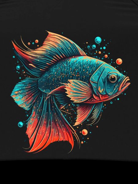 Red Blue Fish