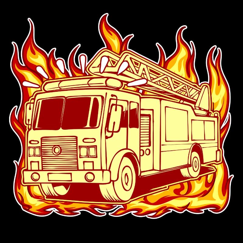 Fire Burning Fire Brigade Fire Engine Fire Protection