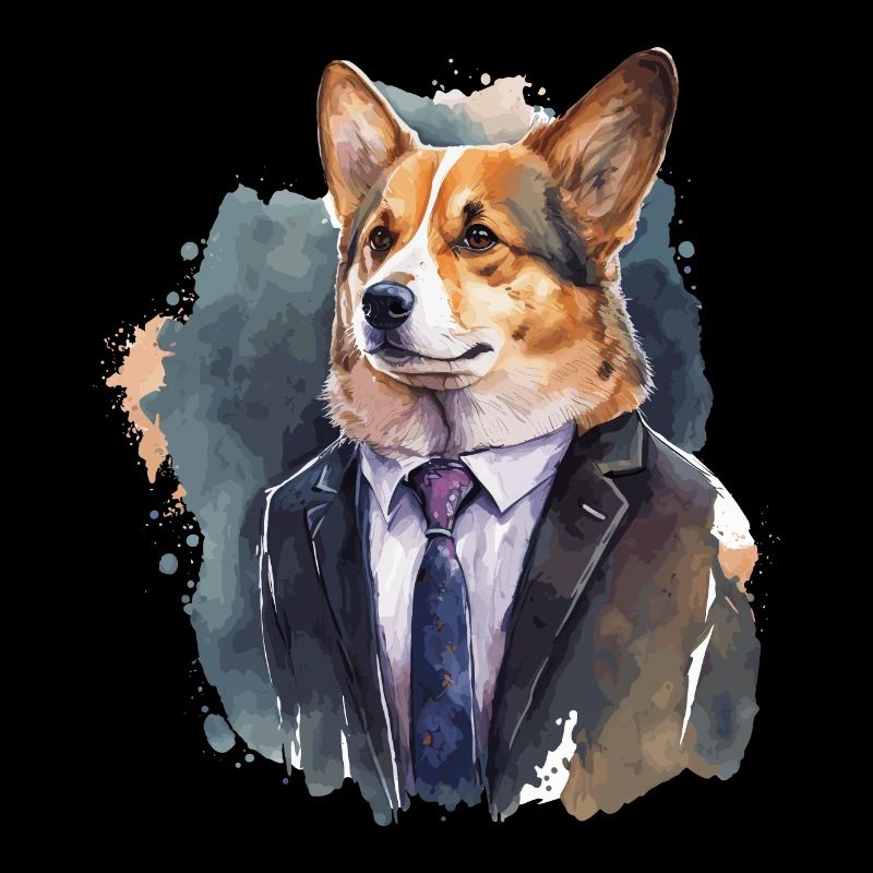 Classy Looks Corgi