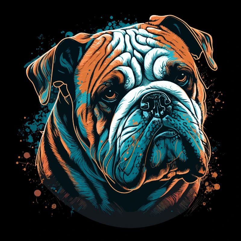 Bouledogue timide