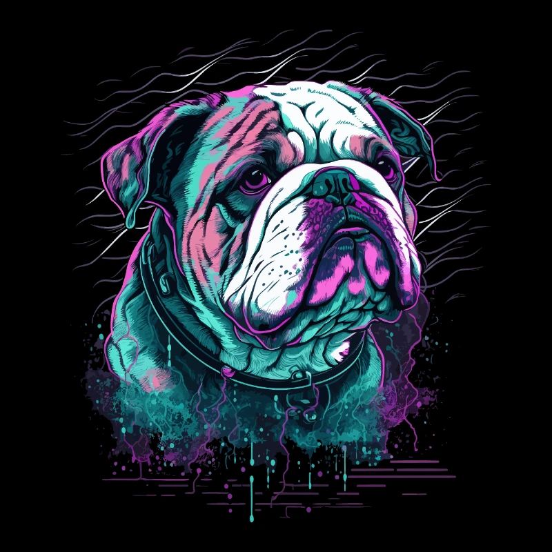 Bouledogue au visage ridé