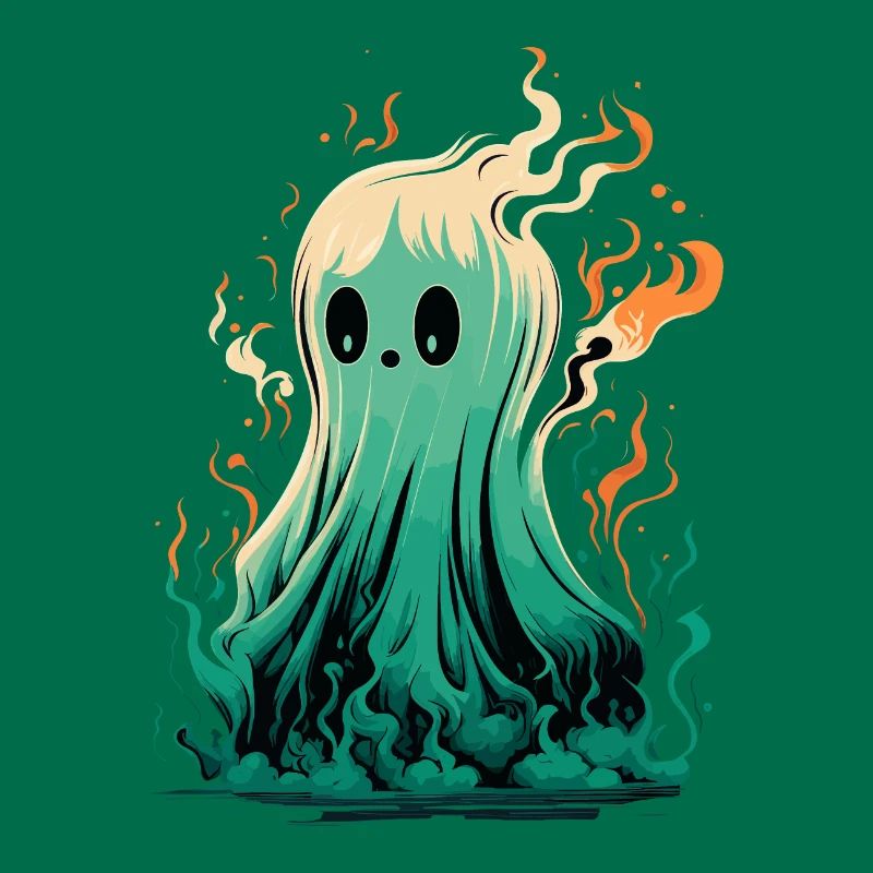 Ghost on fire