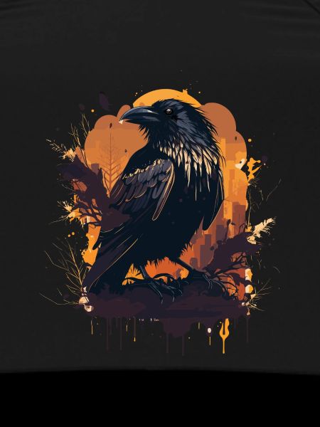 Silent Watcher Crow