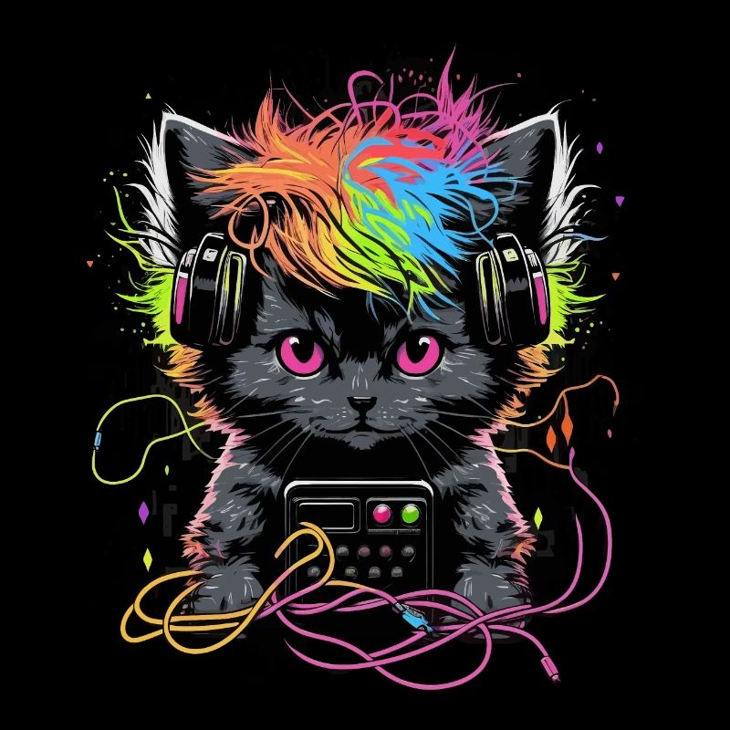 Casque Cat
