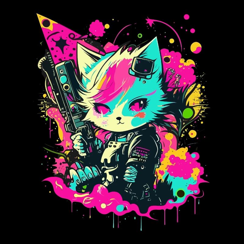 Cyper Warrior Kitty