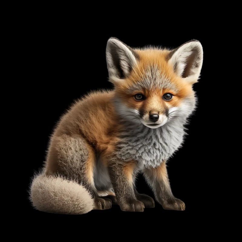 Super mignon bébé renard