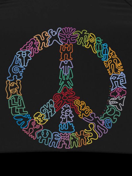 Peacezeichen-Figuren